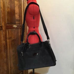 Jack Georges carryon / large purse, NWT, lifetime warranty, leather